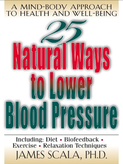 Cover image for 25 Natural Ways to Lower Blood Pressure